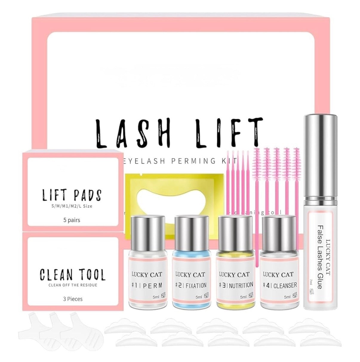 Kit de rehaussement de cils SkinNeck